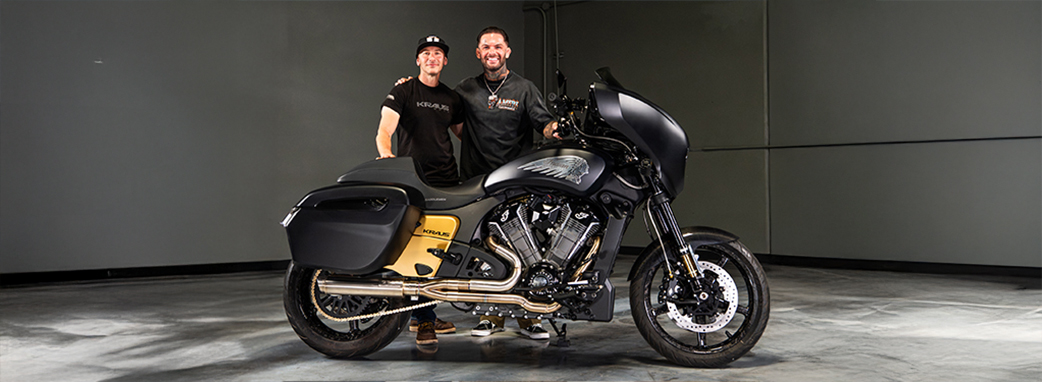 Indian Motorcycle unleashes final Forged Chieftain PowerPlus build for former UFC Champion Cody Garbrandt by Kraus Motor Co.