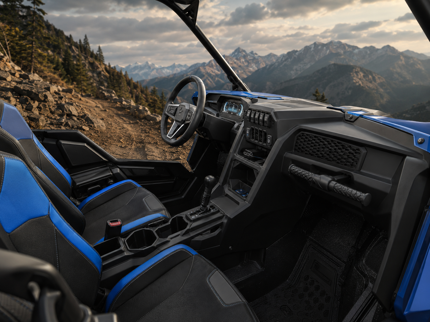 Polaris RZR interior